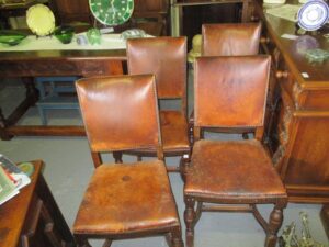 Leather chairs