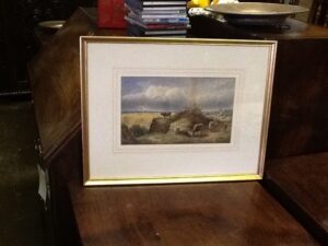 Signed water colour H Stanley